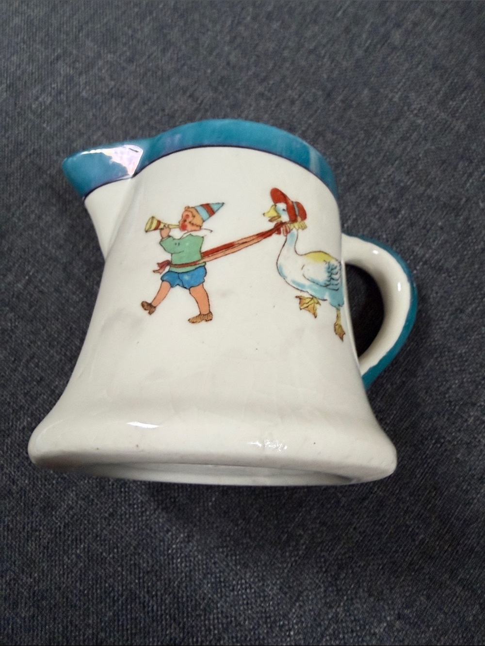 Royal trico. Hand decorated Japan creamer. Vintage